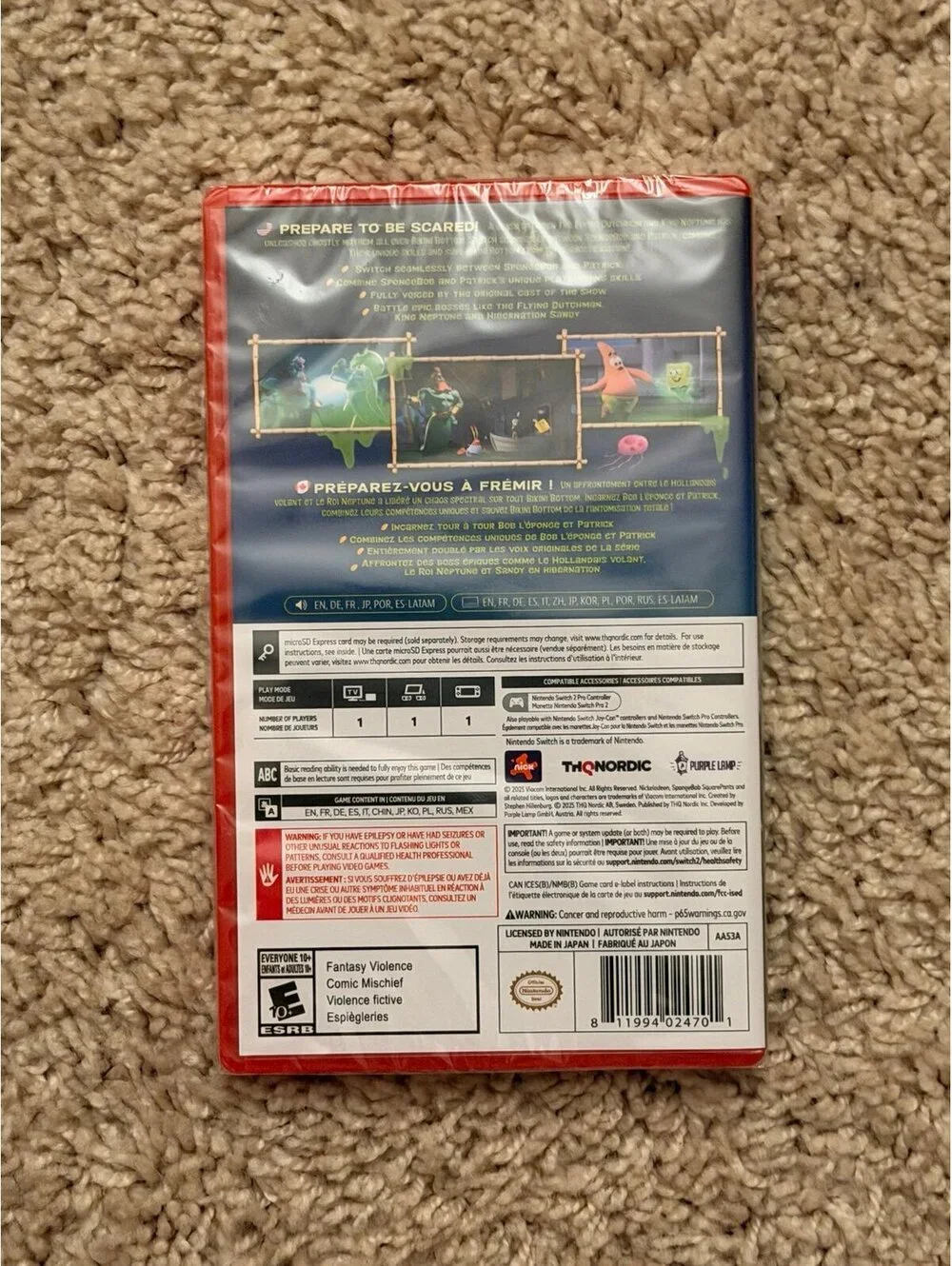 SpongeBob SquarePants: Titans Of The Tide for Nintendo Switch 2